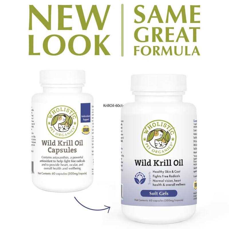 Krill Oil Capsules Dog & Cat Supplement B975