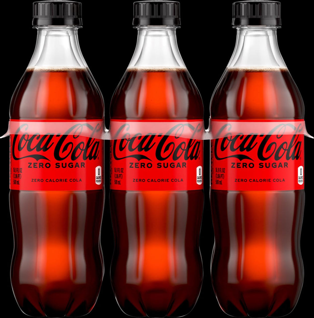 Coke Zero Sugar, 16.9 Ounce (Pack of 12) D283