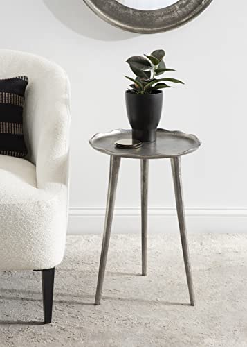 Bronze Round Metal Side Table J444323