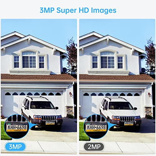 Wireless Security Camera System 8 Channel 4pcs 2MP Full HD Cameras 1TB HDD Night Vision M321