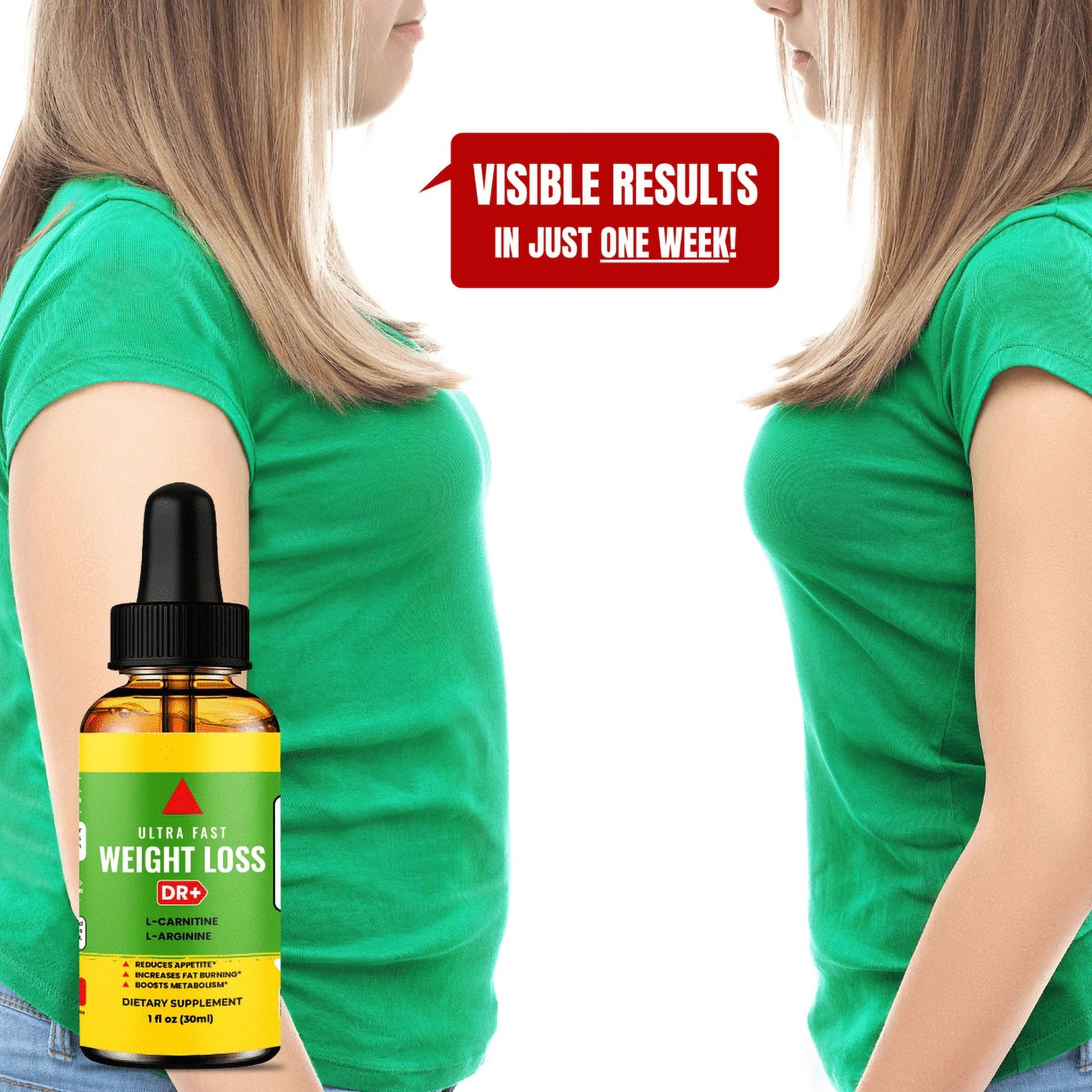 Weight Loss Drops Metabolism Booster Appetite Suppressant O696