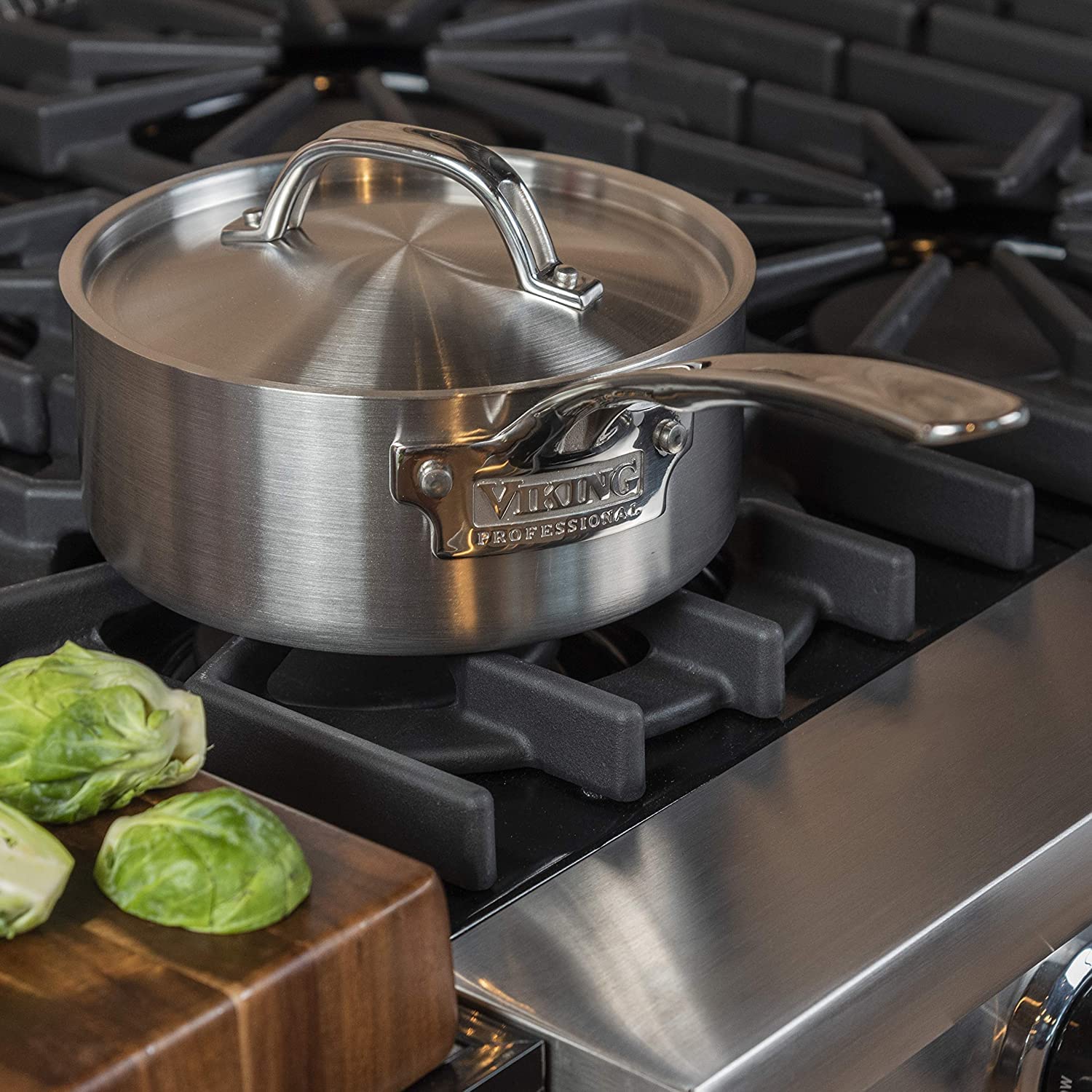 10 Piece 5-Ply Stainless Steel Cookware Set K6092