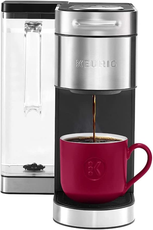 Stainless Steel Single Serve Coffee Maker with 12-Count K-Cup Set and Pod Organizer Q735506