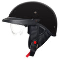 Retro Half Face Motorcycle Helmet with Visor Z42050
