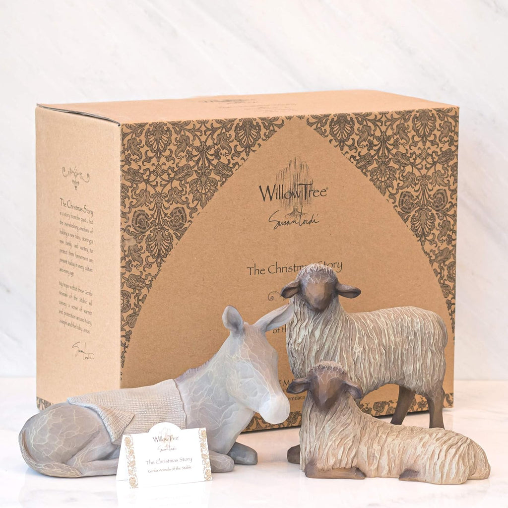 3-piece set hand-painted nativity figures P862811