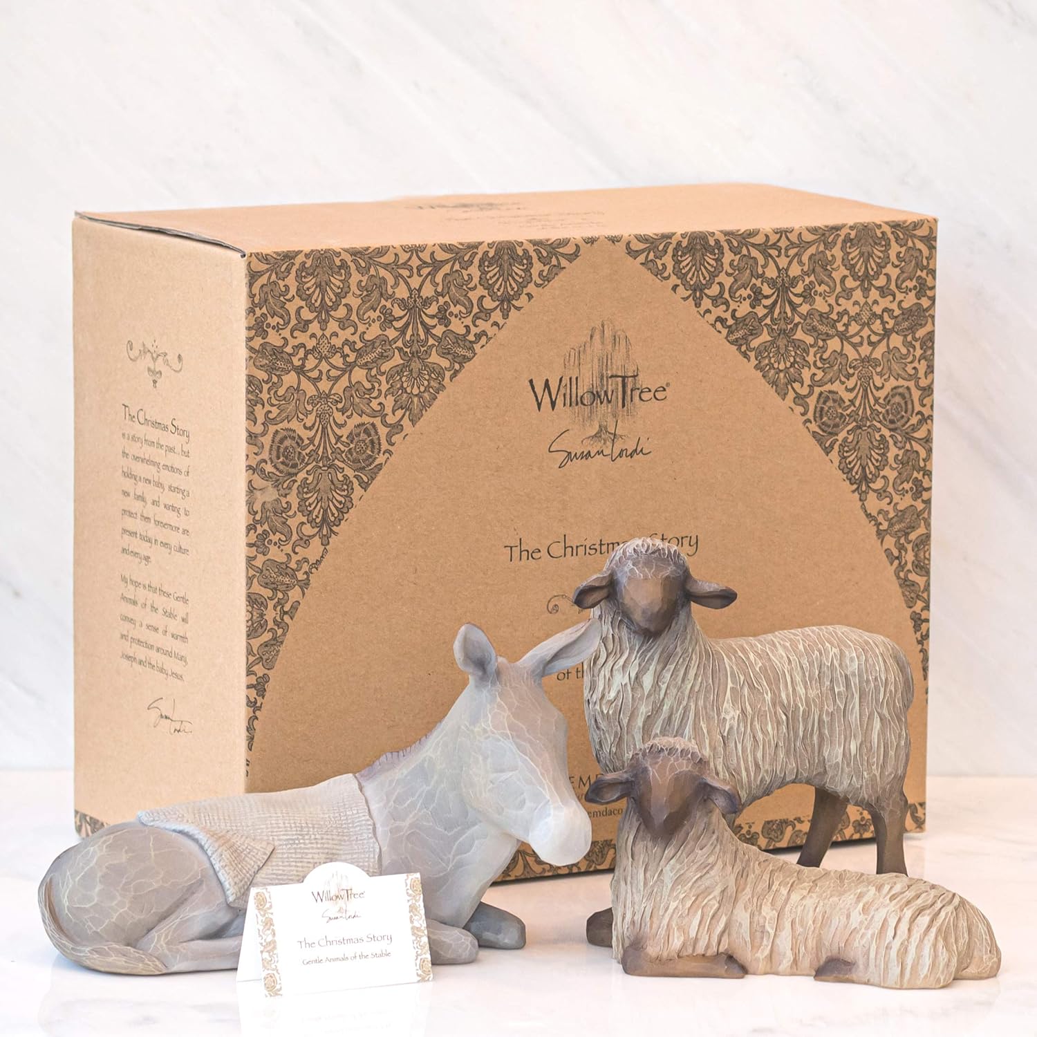 3-piece set hand-painted nativity figures P862811