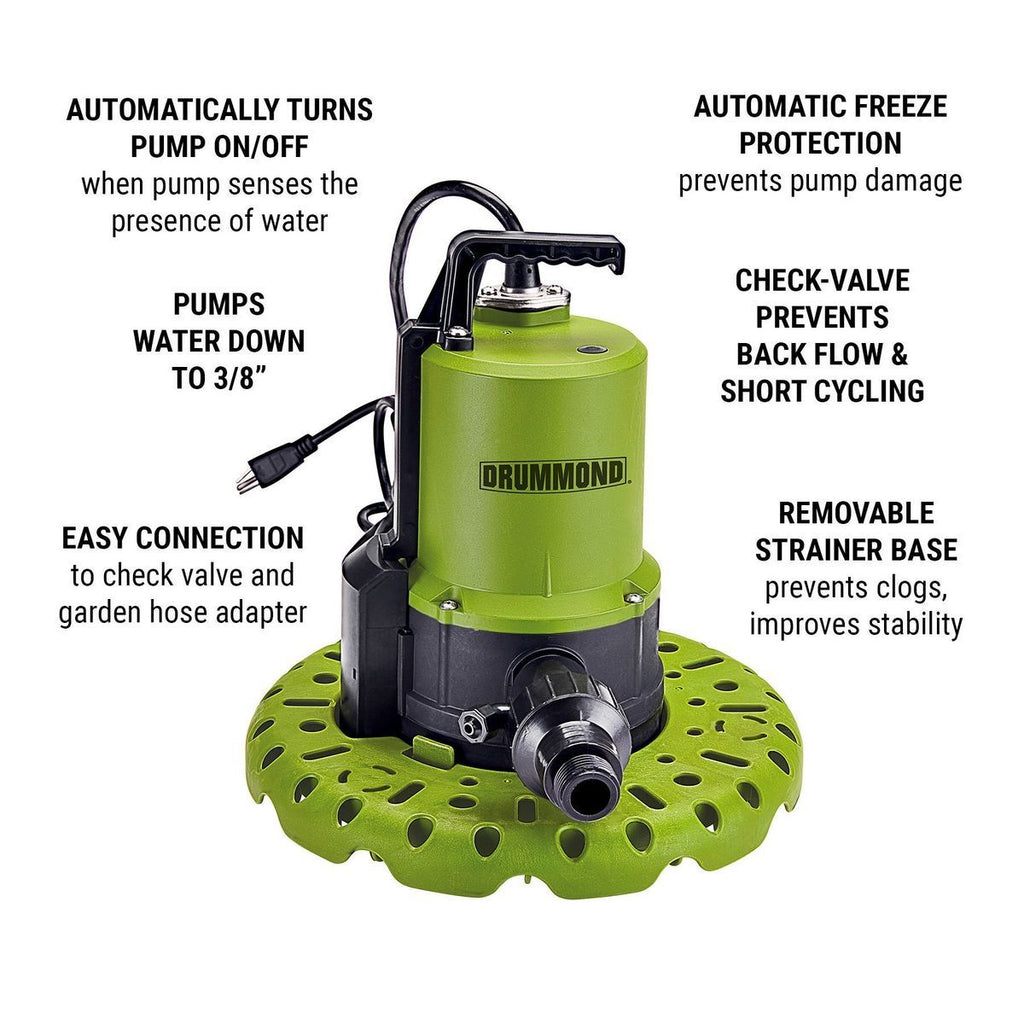1/4 HP Automatic Submersible Utility Pump S6711