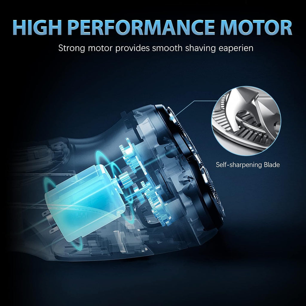 Electric Razor, Beard Trimmer, Waterproof, USB Rechargeable C3599