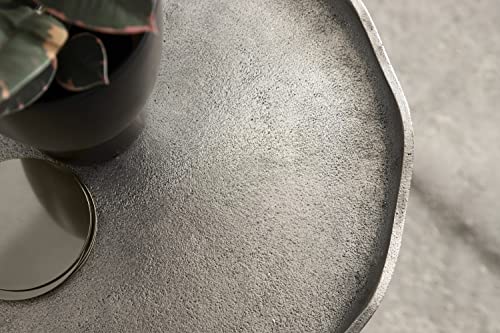 Bronze Round Metal Side Table J444323
