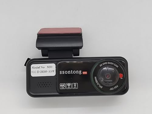 4K Dash Cam Front and Rear with 32GB Card M840