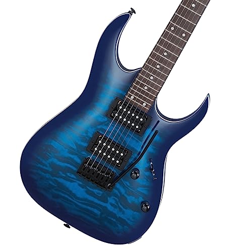 Transparent Blue Burst Electric Guitar A187