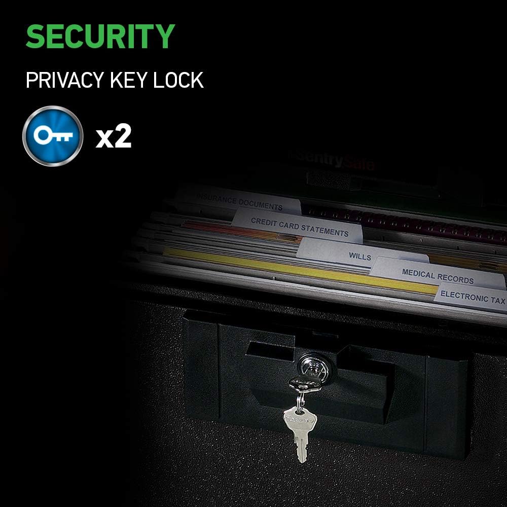 Fireproof and Waterproof Document Safes with Key Lock Y16229