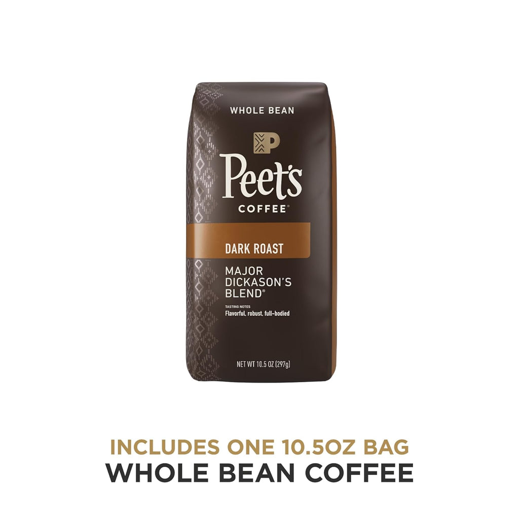 Dark Roast Whole Bean Coffee 10.5 Ounce Bag W628517