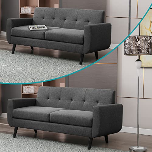 68" Upholstered 2 Seater Sofa O2589