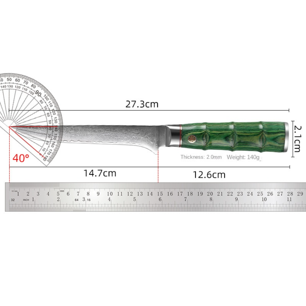 5.5-inch Damascus Steel Boning and Fillet Knife V102