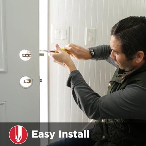 Matte Black Electronic Touchpad Deadbolt O4496