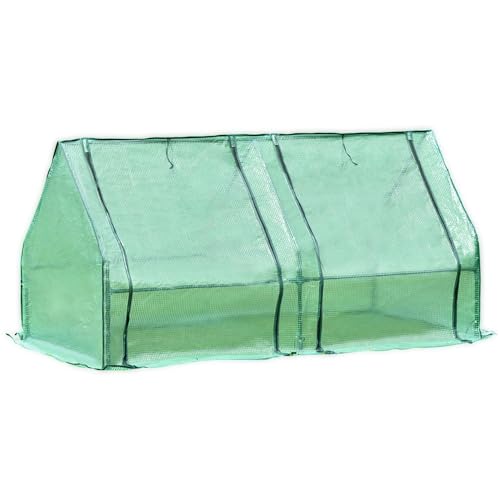 6 ft. x 3 ft. x 3ft. Mini Greenhouse with 2 Zipper Doors K7817