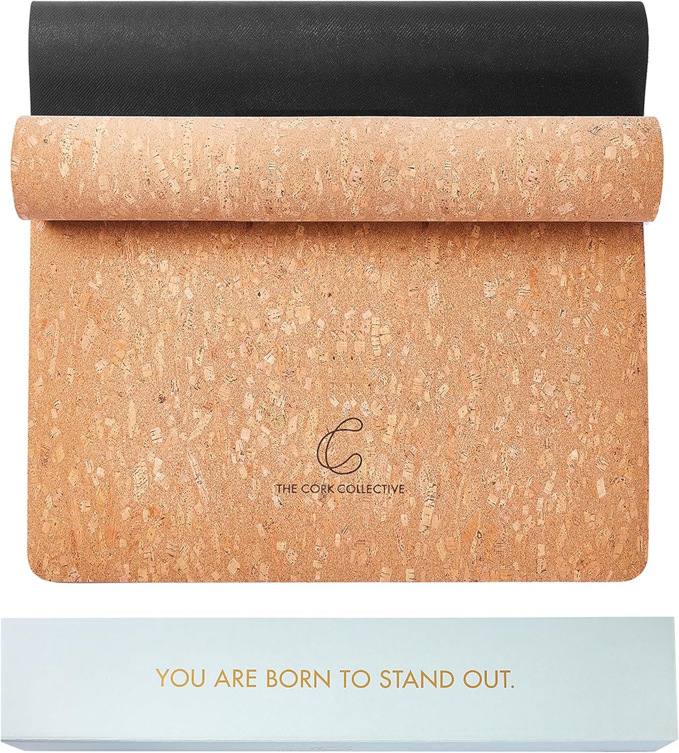 4MM 72” x 26” Cork Yoga Mat V597