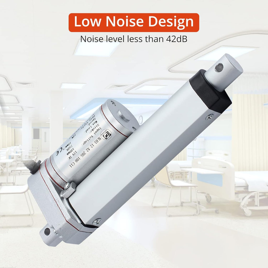 Electric Linear Actuator 100mm 4 Inch Heavy Duty DC 12V 750n 160lbs N7214