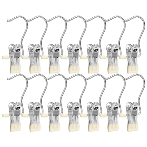 15 Pack Black Boot Hanger with Clips H18253