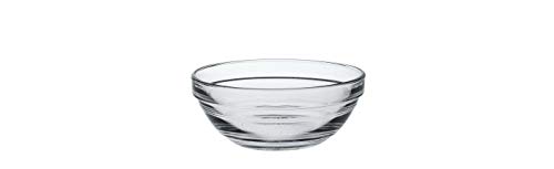 Clear Glass Stackable Mixing Bowls Set of 6 H1379