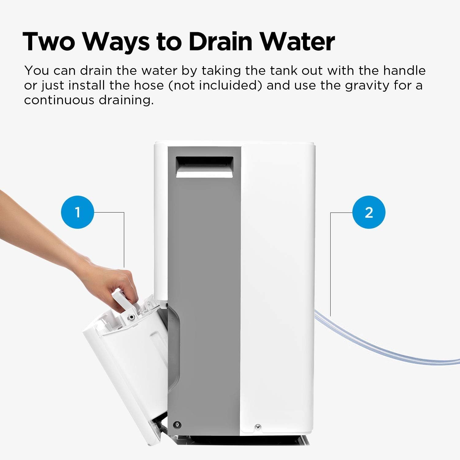 White 35 Pint Dehumidifier X203