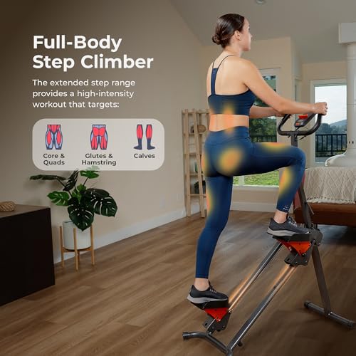 Stair Stepper with Handlebar Climber Machine W679