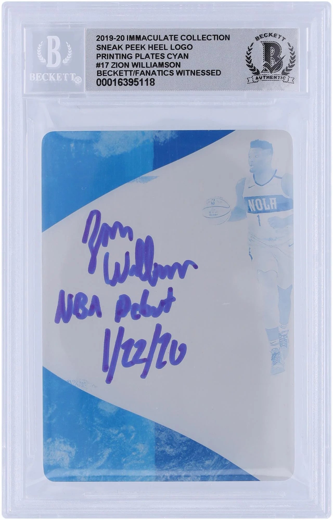 Autographed 10 Rookie Card X63369