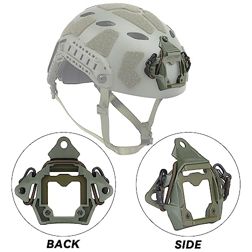 Steel Helmet NVG Mount Shroud Bracket Base Z3051