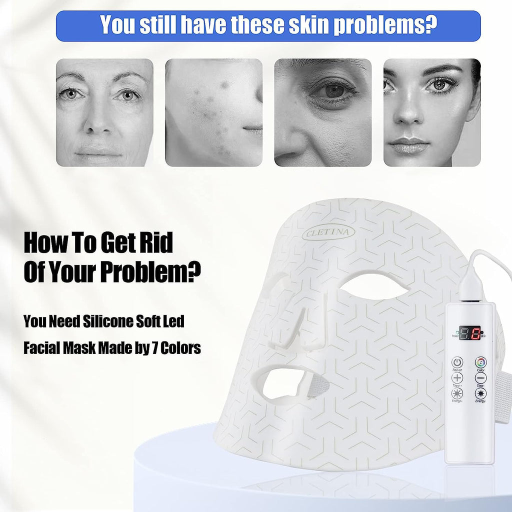 7 Colors LED Face Mask I79873