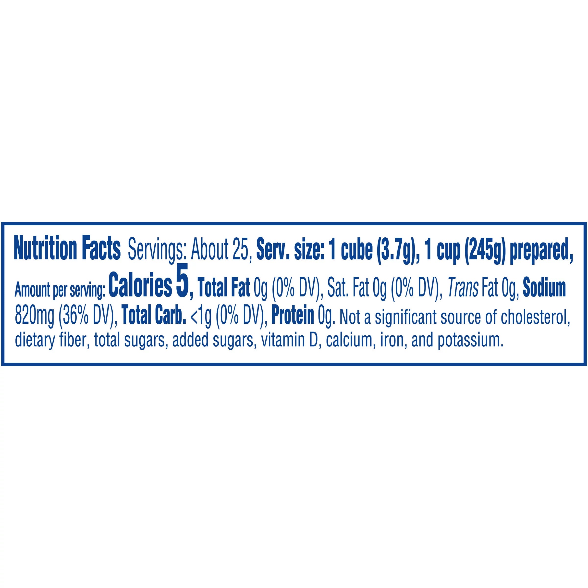 Chicken Instant Bouillon Cubes, 3.25 oz (3-Pack) G521918