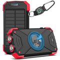 10,000mAh Solar Power Bank with Wireless Charging Q504