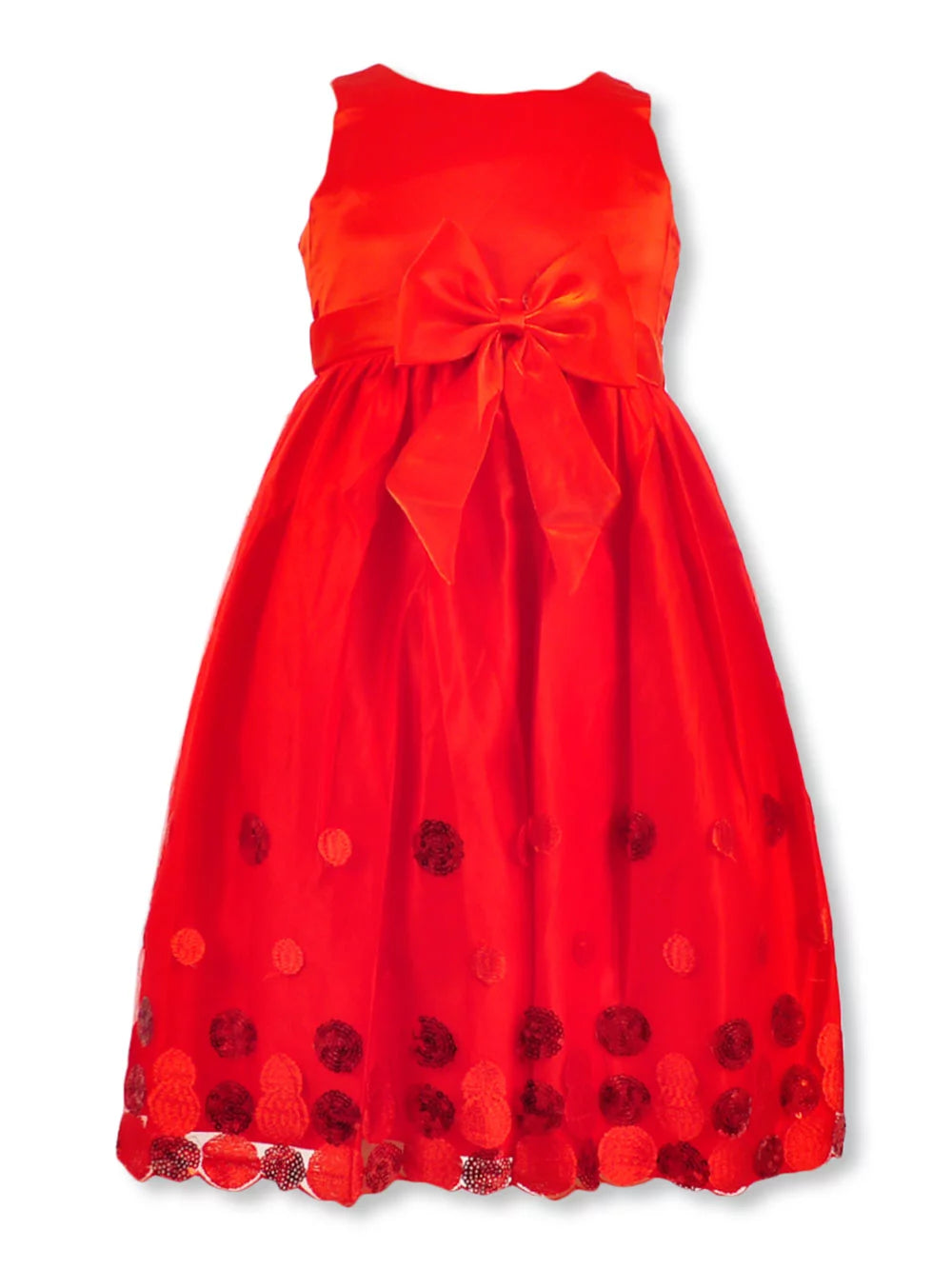 Pink Butterfly Polka Dot Sequin Dress, 14 M44961