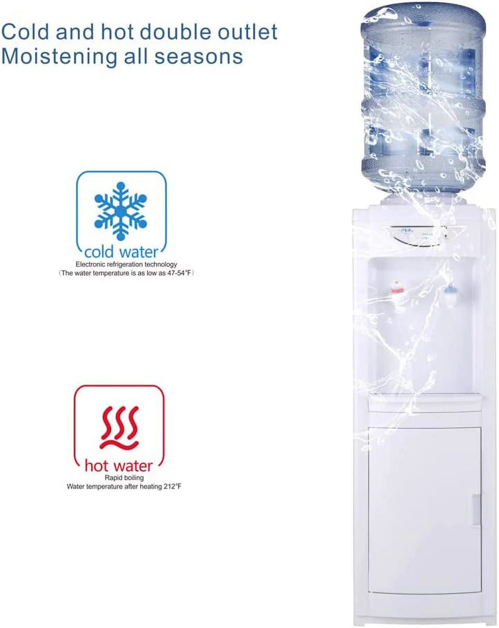 5 Gallon Top-Loading Water Cooler Dispenser X96962