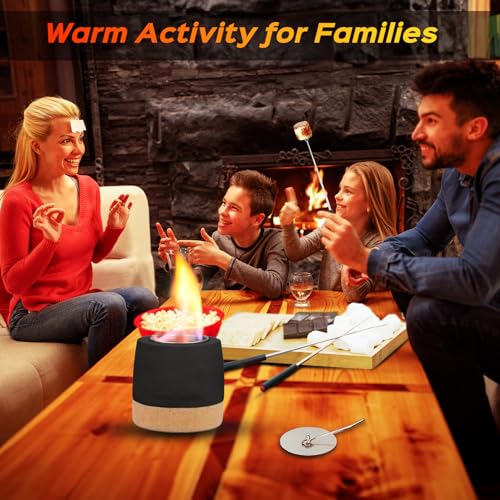 Round Concrete Smokeless Tabletop Fire Pit T761994