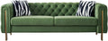 Mint Green Velvet Tufted Sofa F540