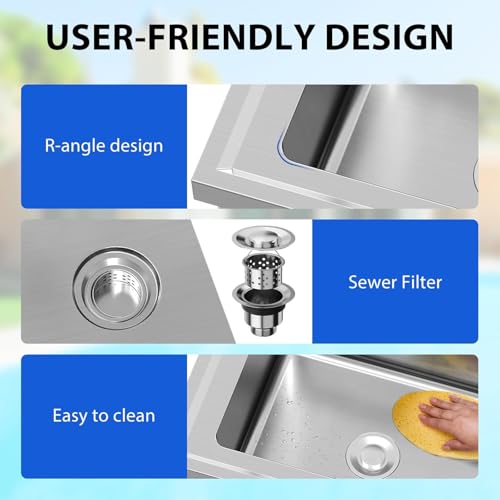 Stainless Steel Utility Sink M3295