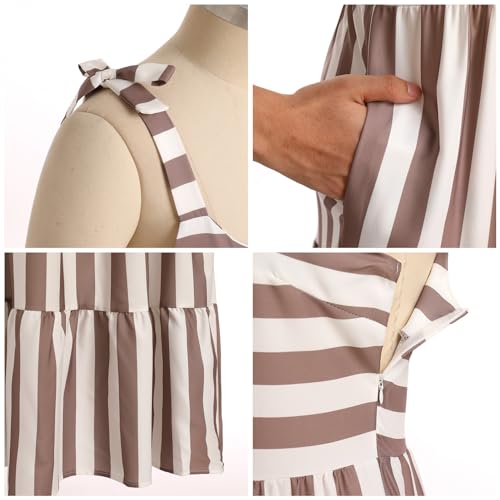 Spaghetti Straps Maxi Dress U4642