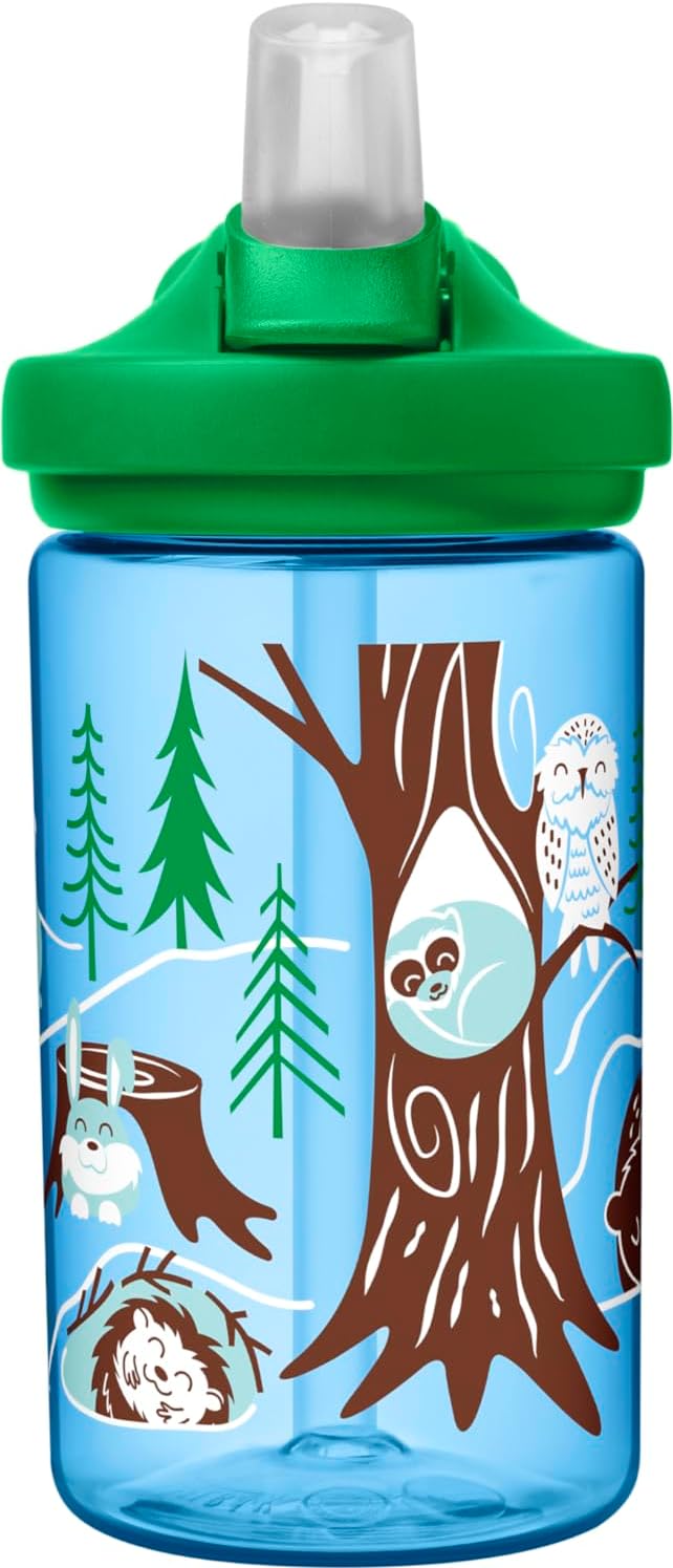14 oz Kids Water Bottle with Straw Top K873718