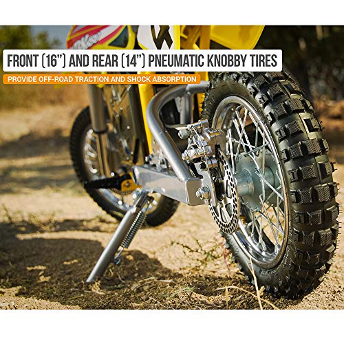 Yellow Electric Motocross Off-road Bike M425124