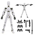 9 pcs 3D Printed Action Figure X41104
