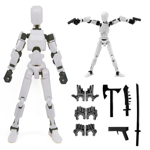 9 pcs 3D Printed Action Figure X41104