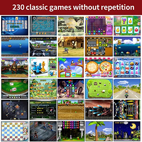 Handheld Game Console with 230 Classic Retro Video Games N7374