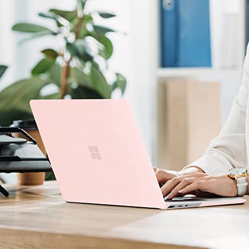 Case Only Compatible with Microsoft Surface Laptop Go 12.4 inch, Protective Plastic Hard Shell U506