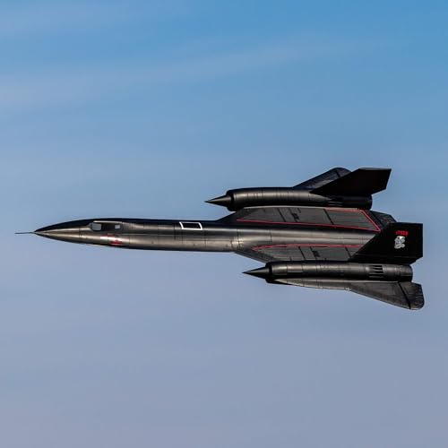 RC Airplane SR-71 Blackbird 40mm Twin EDF BNF Basic A818
