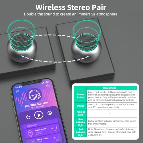 Black Portable Mini Bluetooth Speaker with Strap P225