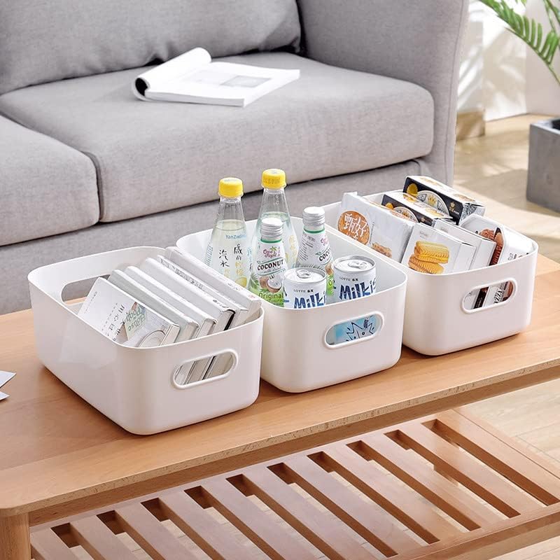 Plastic Storage Baskets with Handle C294