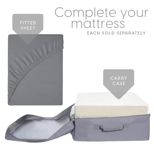 Cot Size Memory Foam Folding Mattress with Washable Cover N805908
