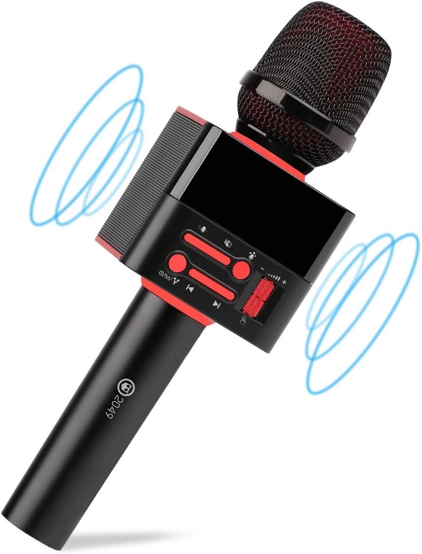 12w Cardioid Dynamic Wireless Bluetooth Karaoke Microphone I592
