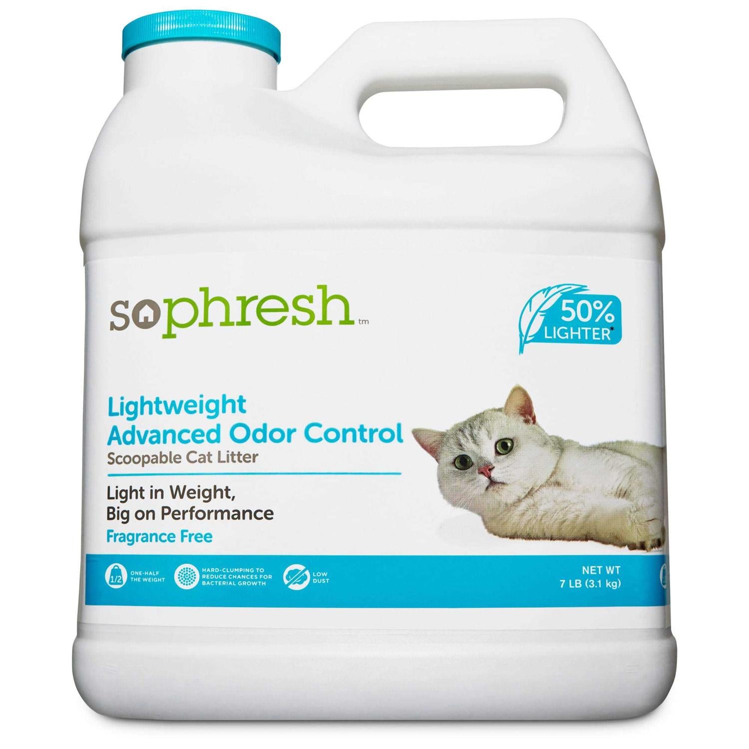 Lightweight Advanced Odor Control Cat Litter F4643